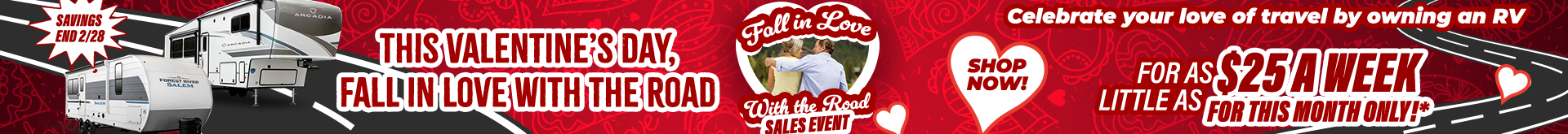 Fall in Love With the Road Sales Event